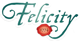 Felicity in an old timey font